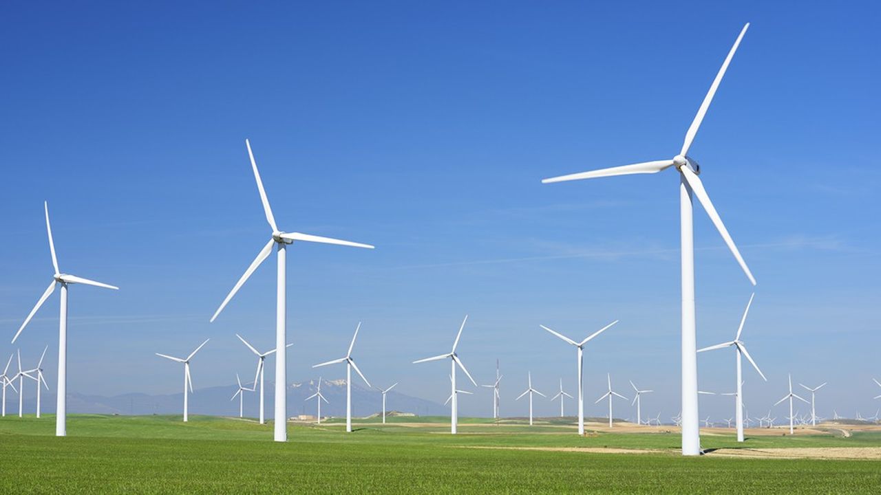 L'électricité provenant de fermes éoliennes coûte désormais 41 dollars le mégawattheure, contre 135 dollars en 2009.