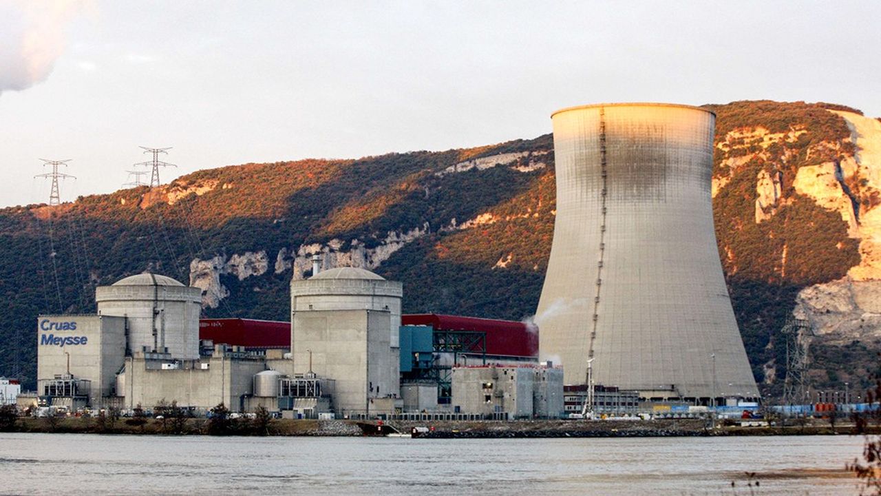 EDF a décidé de suspendre momentanément la production des réacteurs n°2, 3 et 4 de la centrale de Cruas-Meysse.
