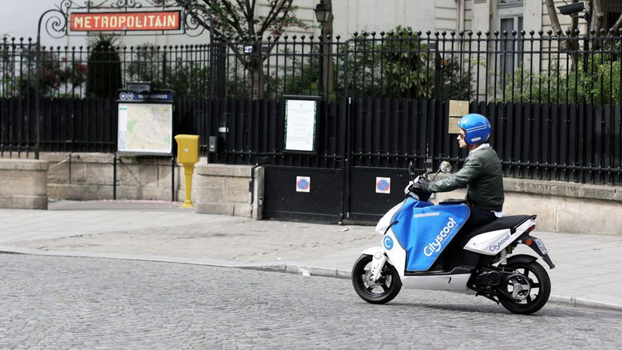Cityscoot a été le pionnier du scooter en libre-service en France.