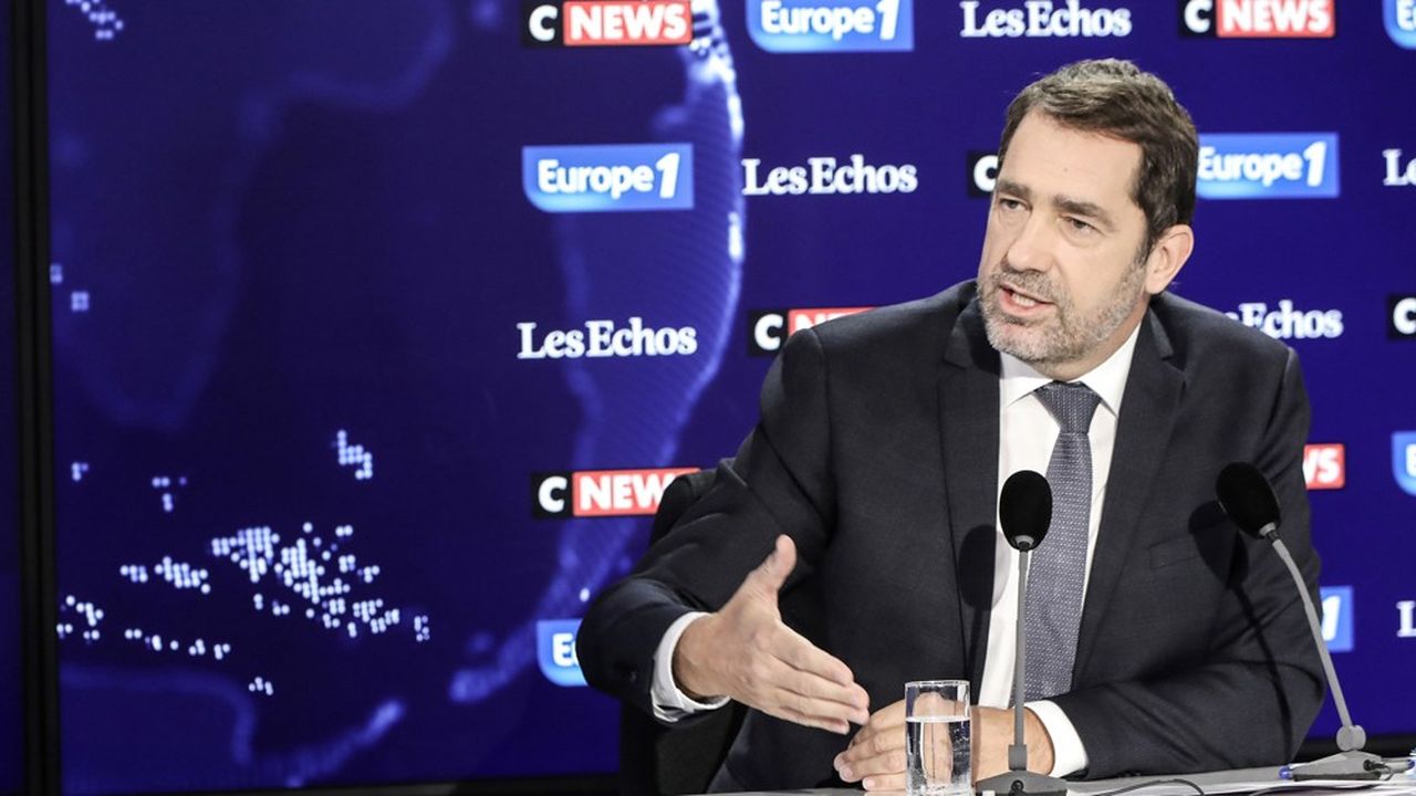 Christophe Castaner, ministre de l'Intérieur, était l'invité dimanche du Grand Rendez-vous Europe 1-CNews-Les Echos.