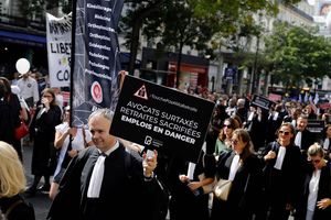 Manifestation contre la réforme des retraites,  Paris septembre 2019 