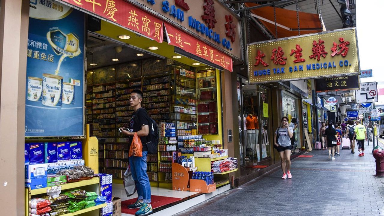 Le marché des stylos - Italie