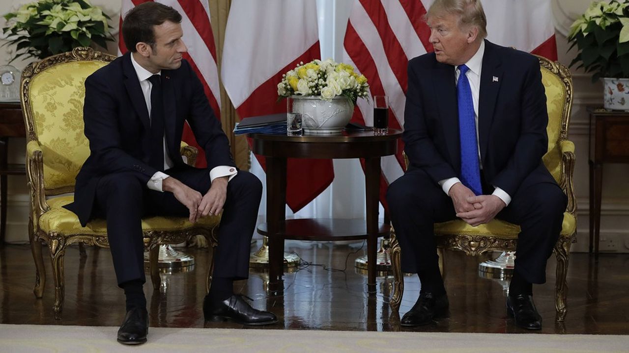 La taxe Gafa s'est invitée dans les discussions entre Donald Trump et Emmanuel Macron, en marge du sommet de l'Otan ce mardi à Londres.