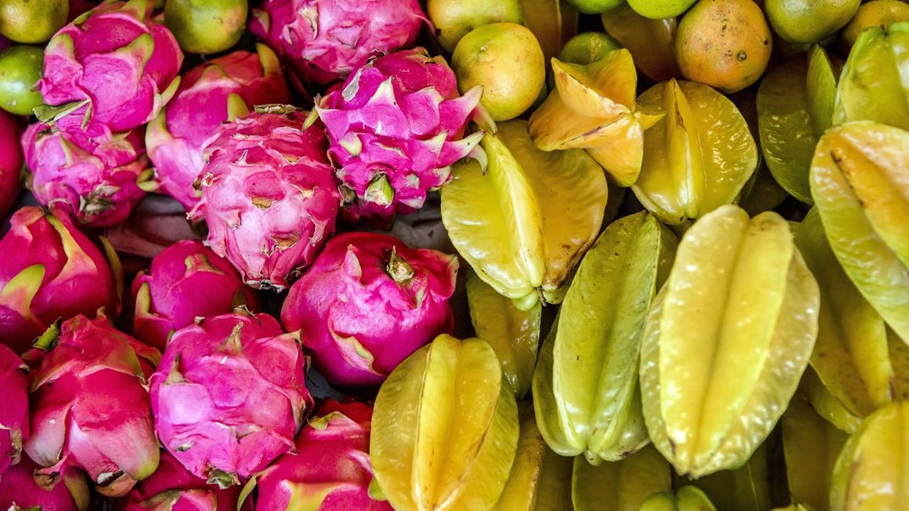 Fruits de La Réunion.