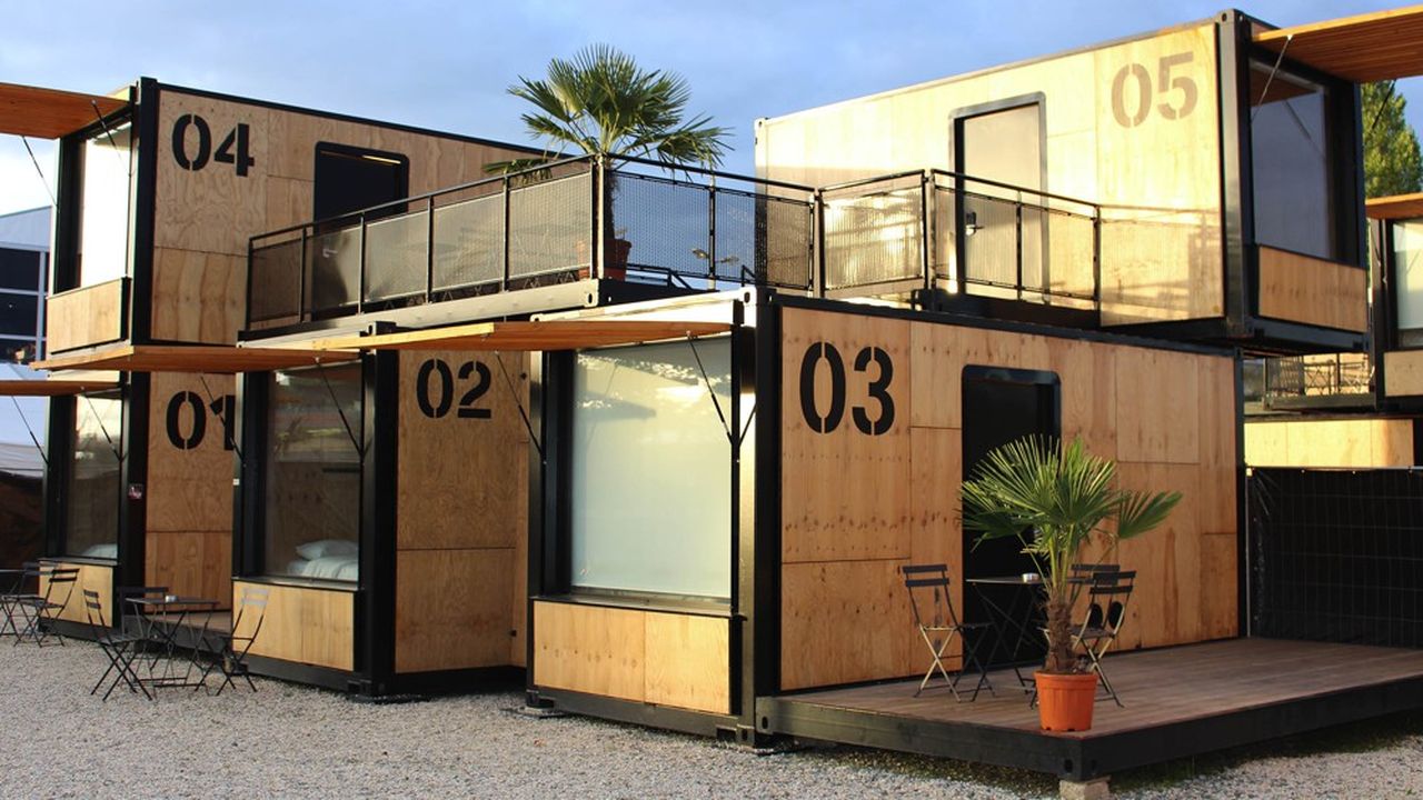 Le groupe Accor a conçu avec le designer Ora-ïto le pop-up hôtel, baptisé « Flying Nest »