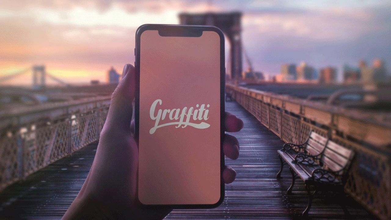 Graffiti, utilise la caméra du smartphone pour afficher en réalité augmentée dans notre environnement