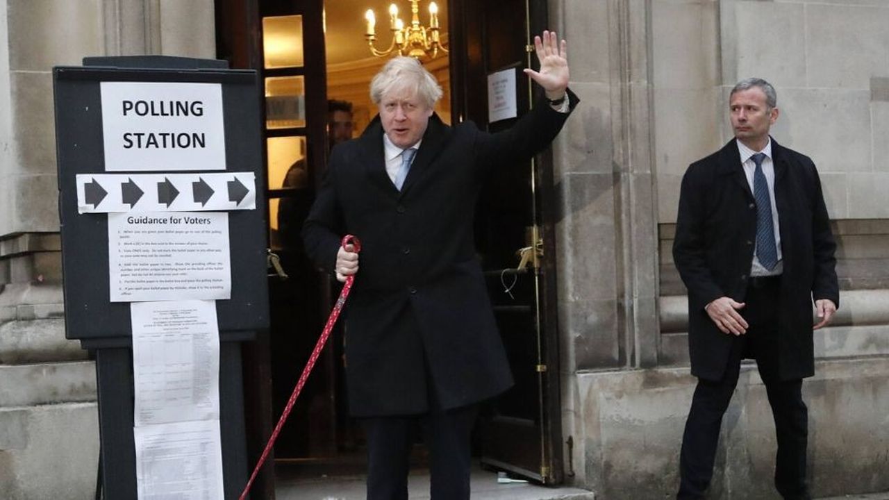 Le Premier ministre Boris Johnson est donné largement vainqueur des élections générales de jeudi.