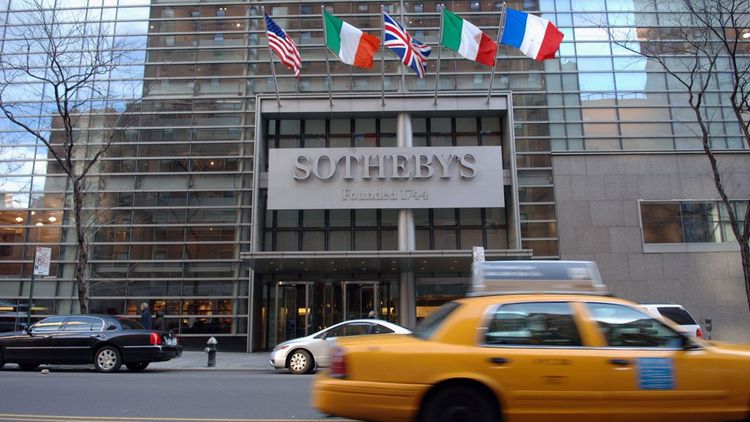 Le siège de Sotheby's à New York.
