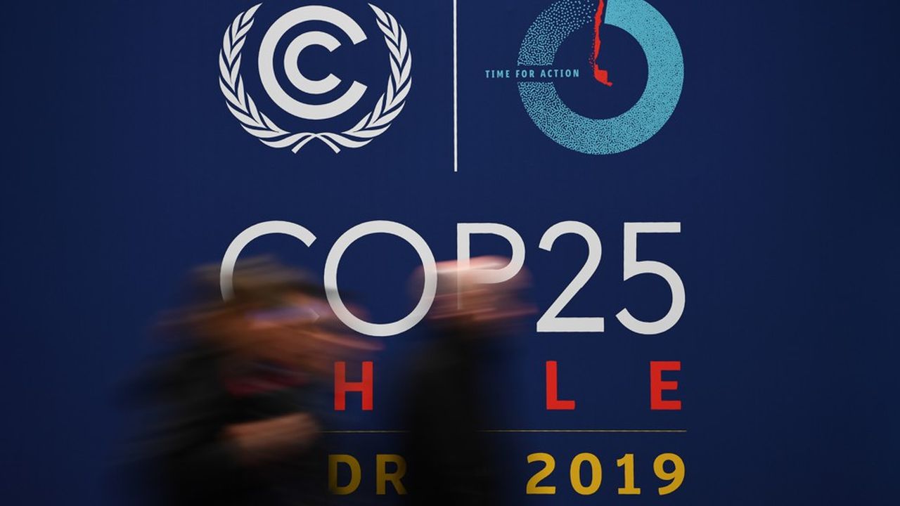 A la COP25 à Madrid, présidée par le Chili.