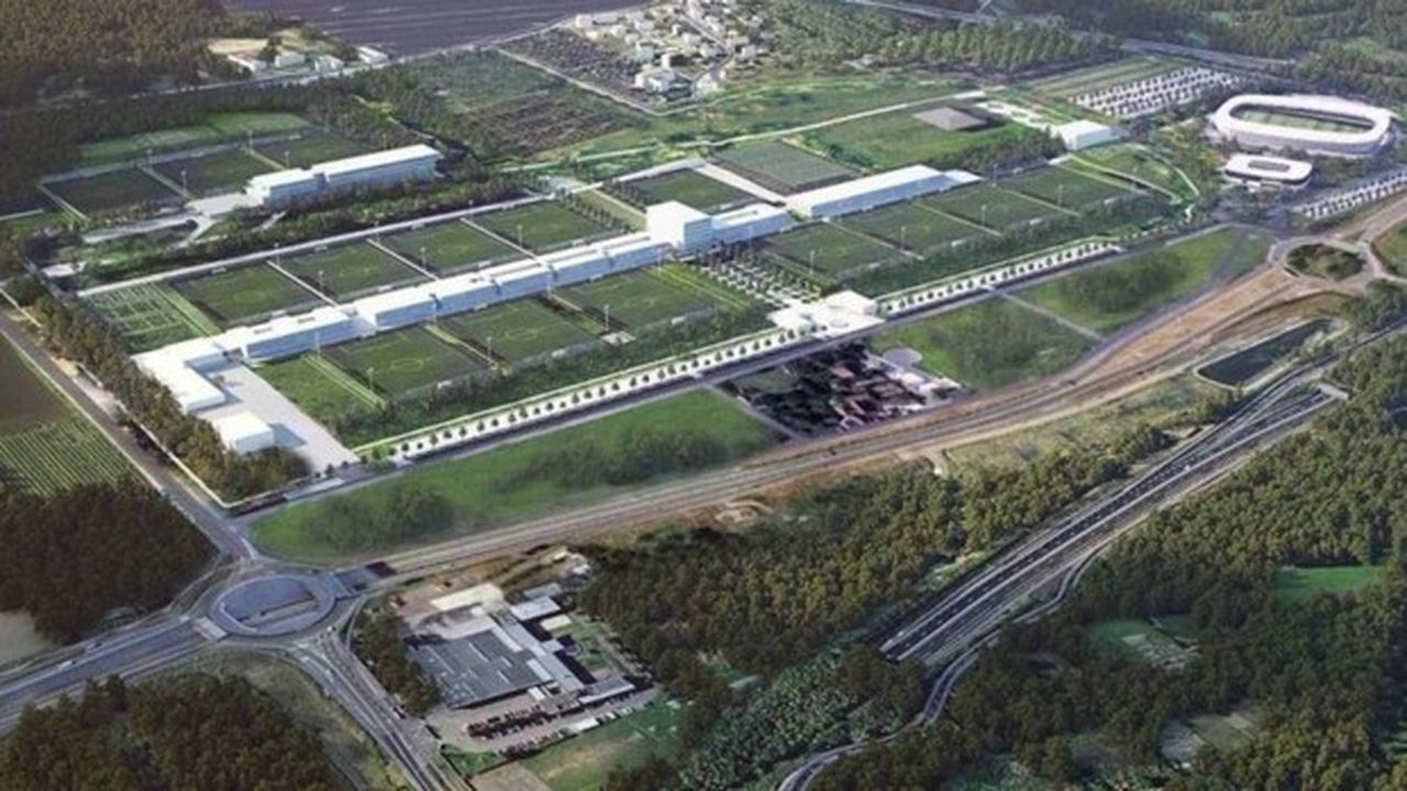 Le futur centre d'entraînement du PSG à Poissy