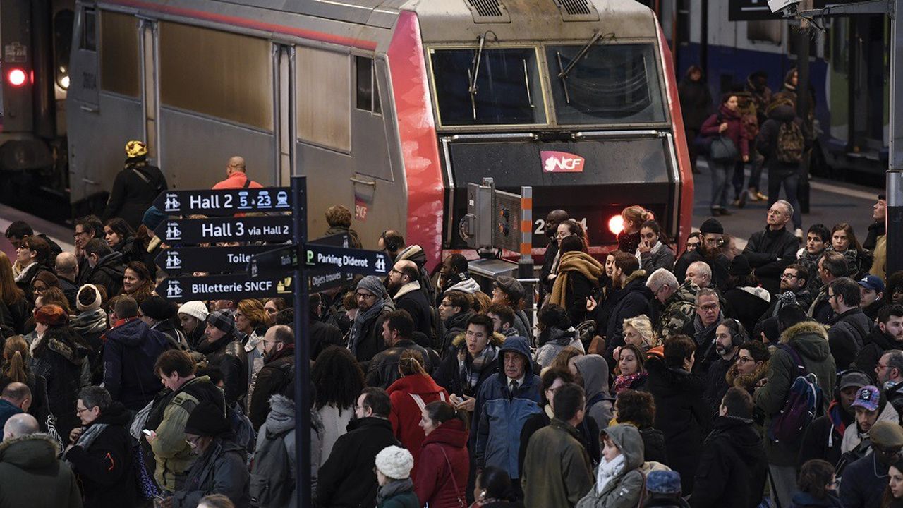 Le mouvement de grève à la SNCF est très suivi ce jeudi.