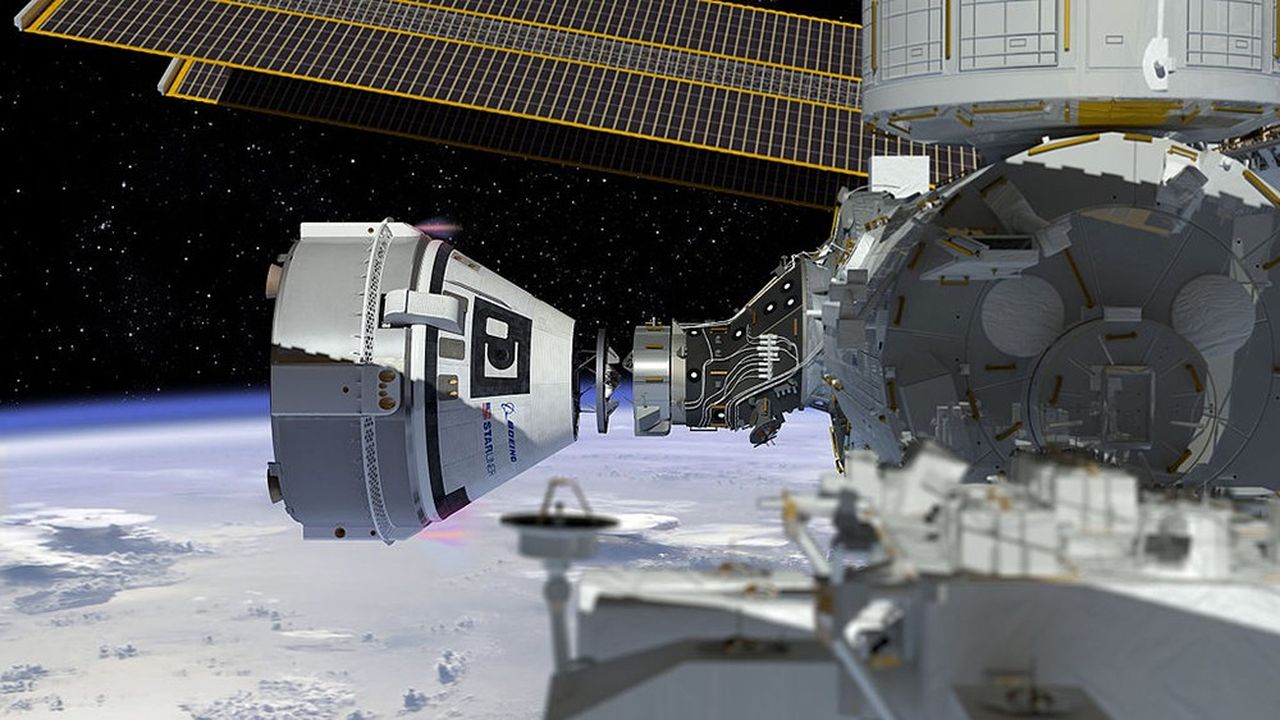La capsule Starliner devait rester amarrée à l'ISS pendant une semaine.