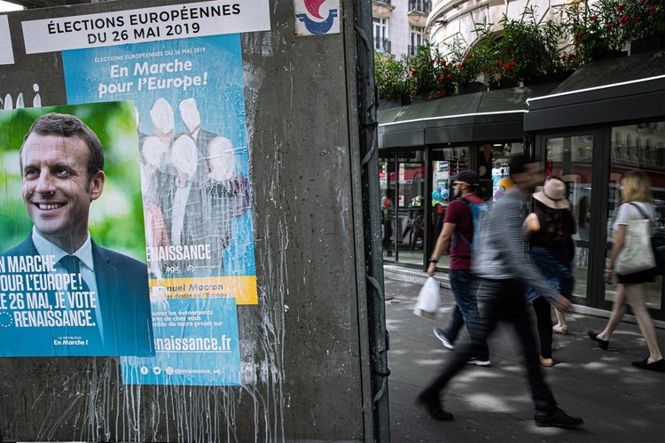 Le RN est arrivé en tête des élections européennes avec 23 % des voix, juste devant la liste soutenue par Emmanuel Macron et portée par Nathalie Loiseau (22 %).
