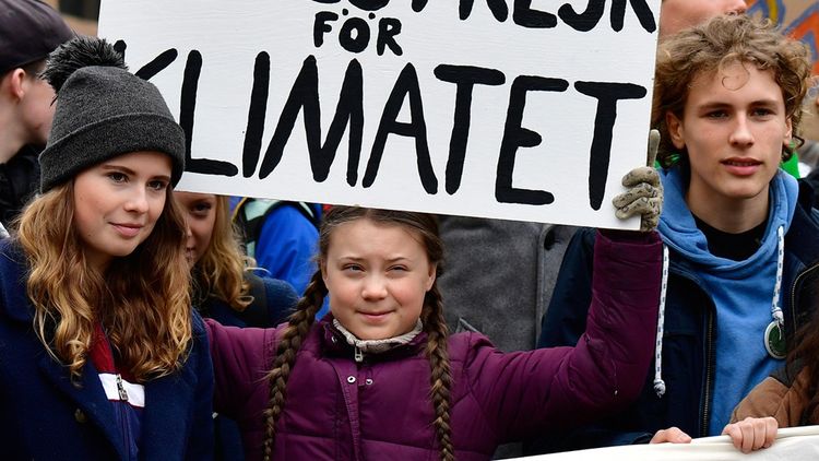 Greta Thunberg s'est fait connaître en organisant une grève de l'école pour appeler à lutter contre le changement climatique.