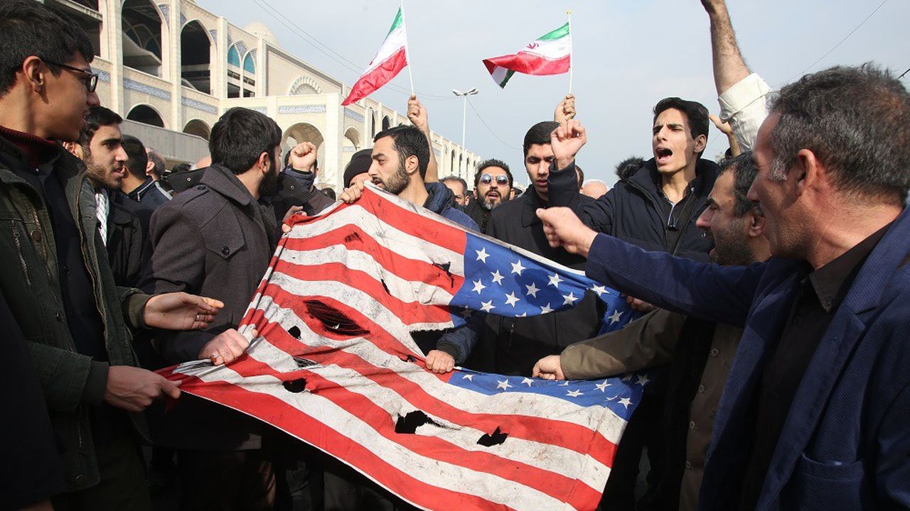 De nouvelles manifestations anti américaines ont lieu en Iran et en Irak.