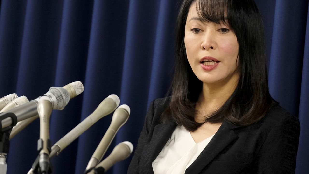 La ministre de la Justice du Japon affirme que le système de son pays garantit les droits humains fondamentaux. (Photo by Kazuhiro NOGI/AFP)