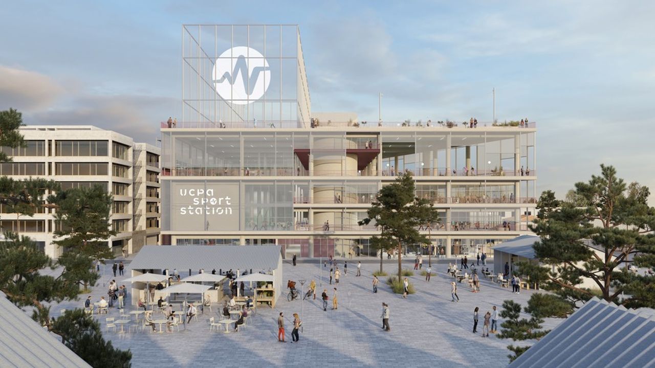 A Bordeaux l'UCPA s'installera dans le futur quartier Brazza dans un bâtiment dessiné par NP2F Architectes.