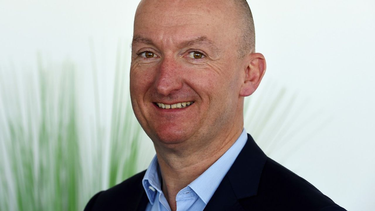 Edgard Bonte, président d'Auchan Retail.
