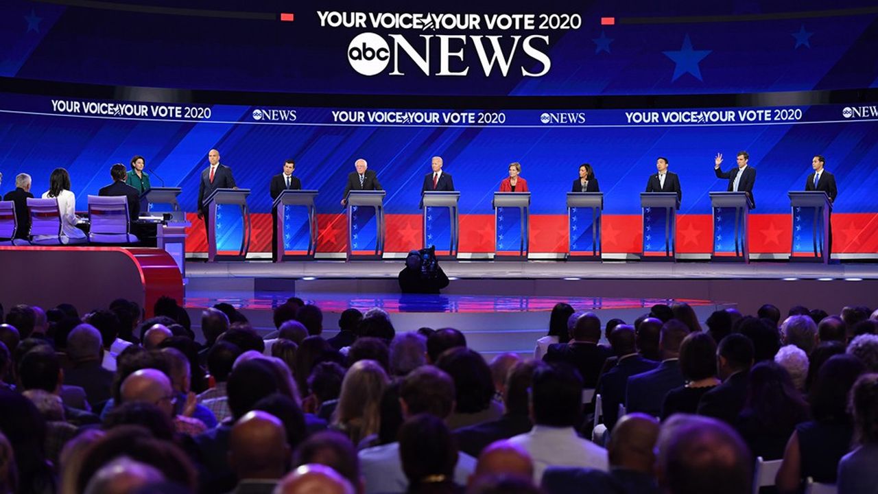 Six candidats s'affronteront mardi soir, dont les quatre principaux favoris Joe Biden, Bernie Sanders, Elizabeth Warren et Pete Buttigieg.