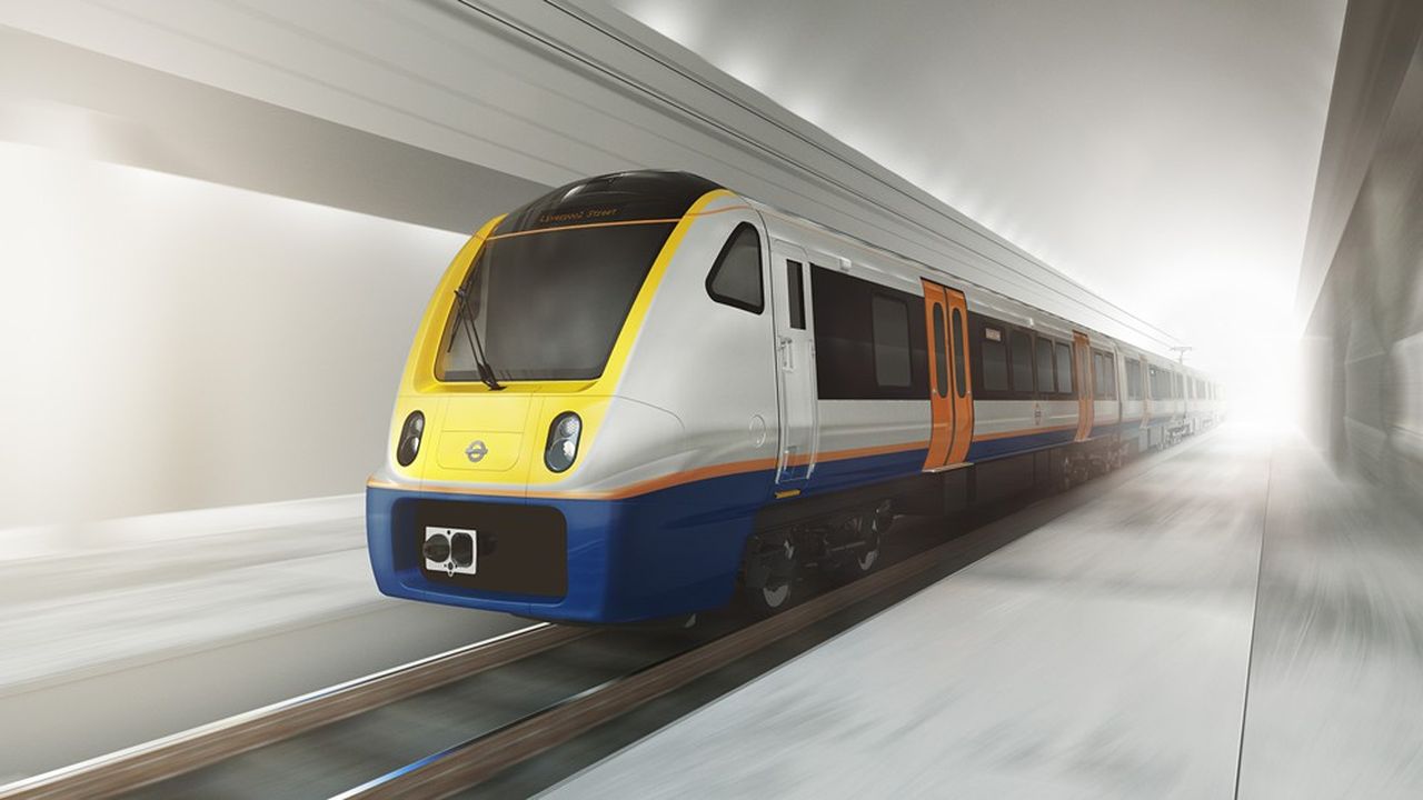 Bombardier accuse notamment des retards dans les étapes techniques du projet LoTrain du London Overground (dont on voit ici une vue d'artiste)