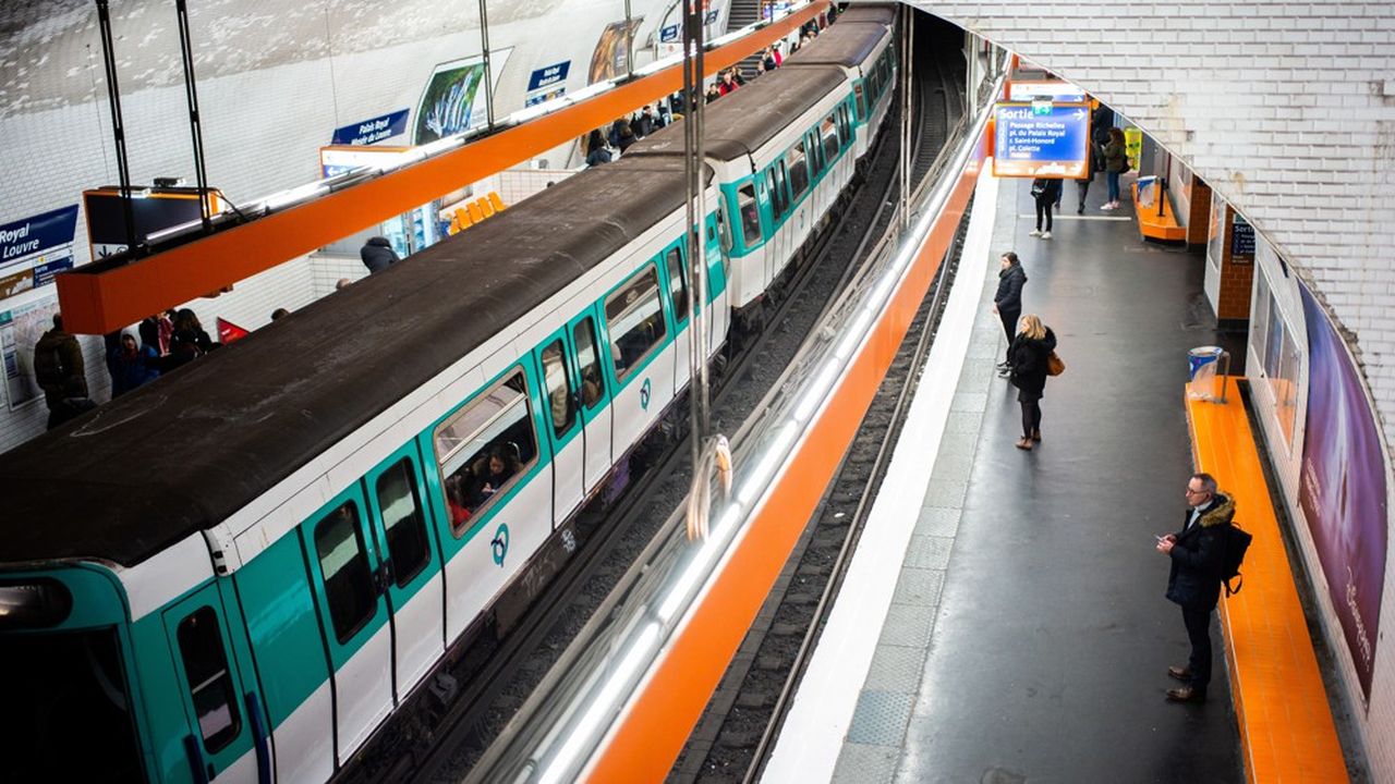Le trafic s'améliore nettement sur le réseau de métro francilien.