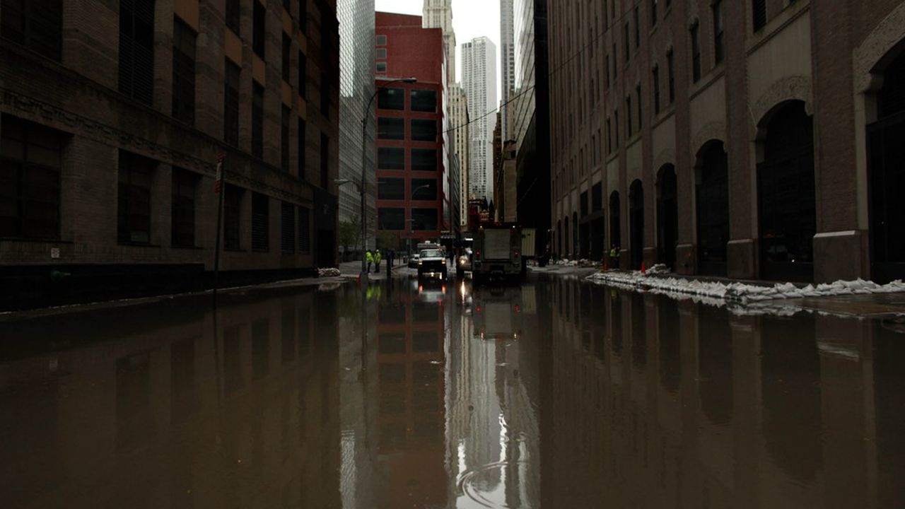 New York inondée, fin octobre 2012.