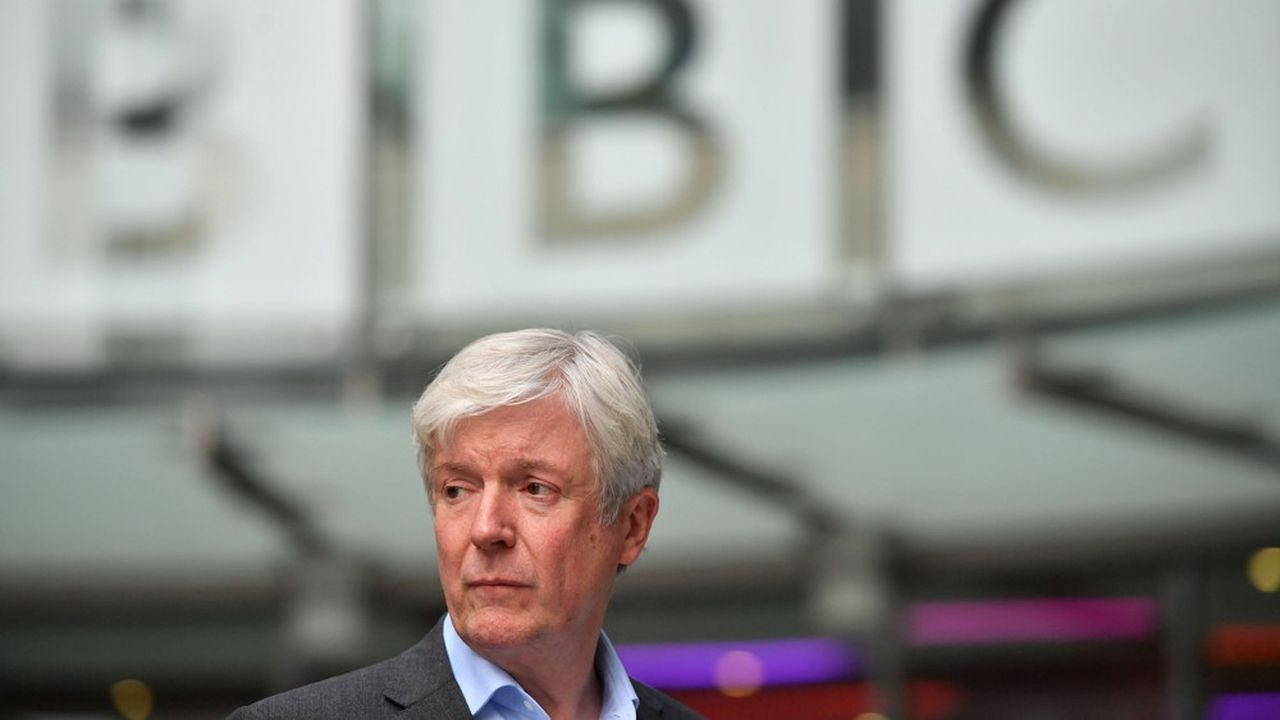Le directeur général de la BBC Tony Hall était en poste depuis sept ans.