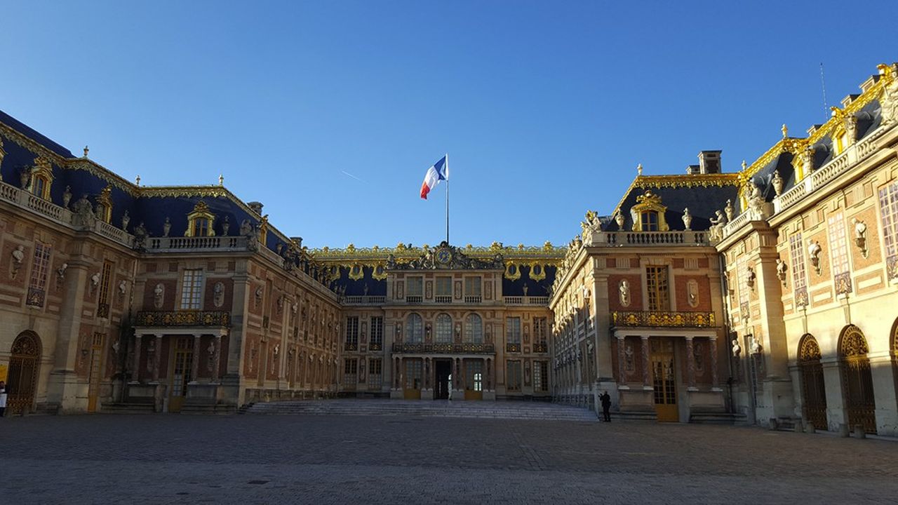 Tenue du 4ème Sommet Choose France le 28 juin 2021 au Château de Versailles