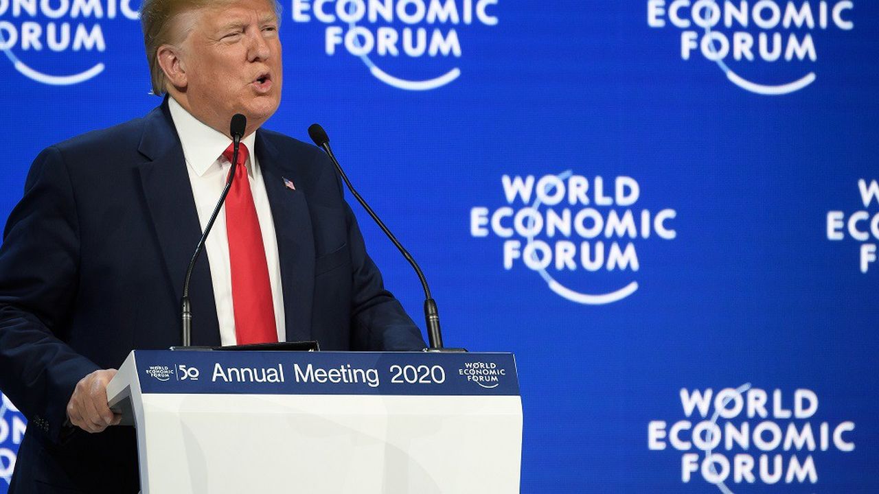 Donald Trump s'est exprimé au Forum économique mondial de Davos.