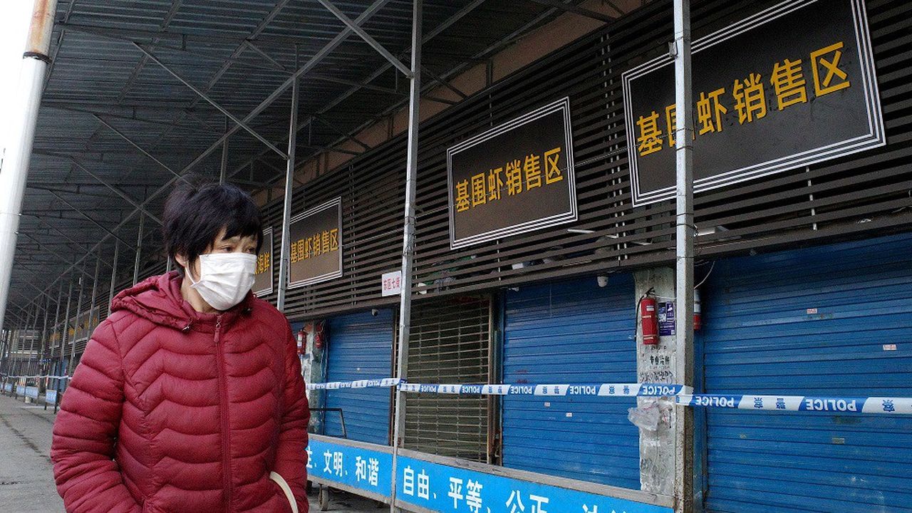 Le marché aux fruits de mer de Wuhan a été fermé par les autorités chinoises.