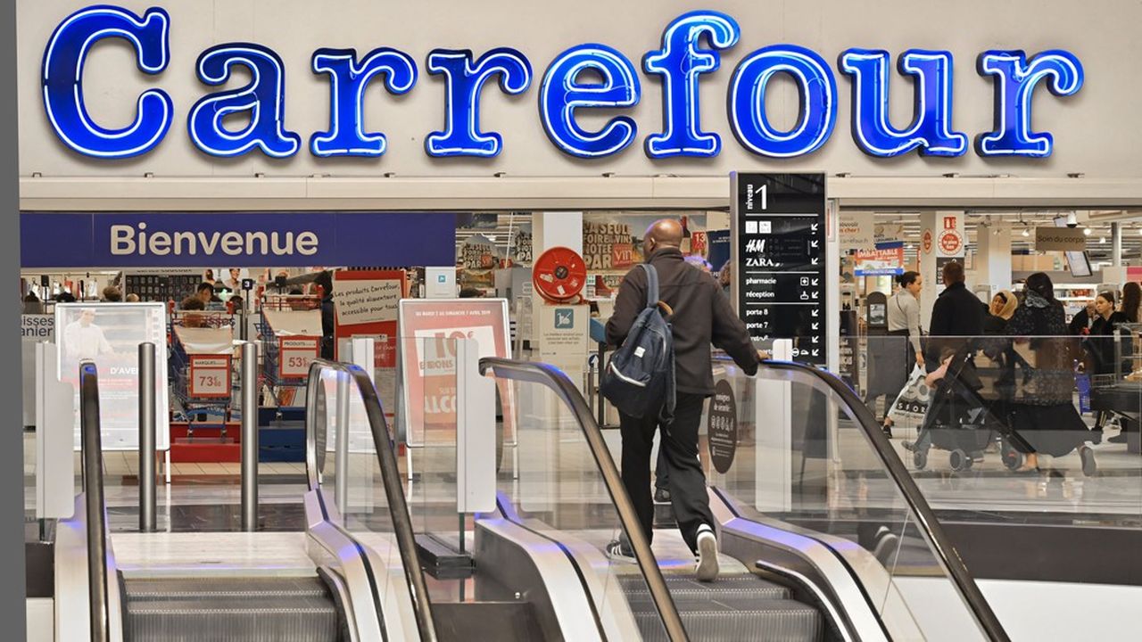 Les hypermarchés Carrefour ont souffert des grèves en France au quatrième trimestre 2019.