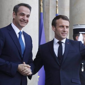 Le Premier ministre grec, Kyriákos Mitsotákis, a été reçu mercredi à l'Elysée par le président français Emmanuel Macron.