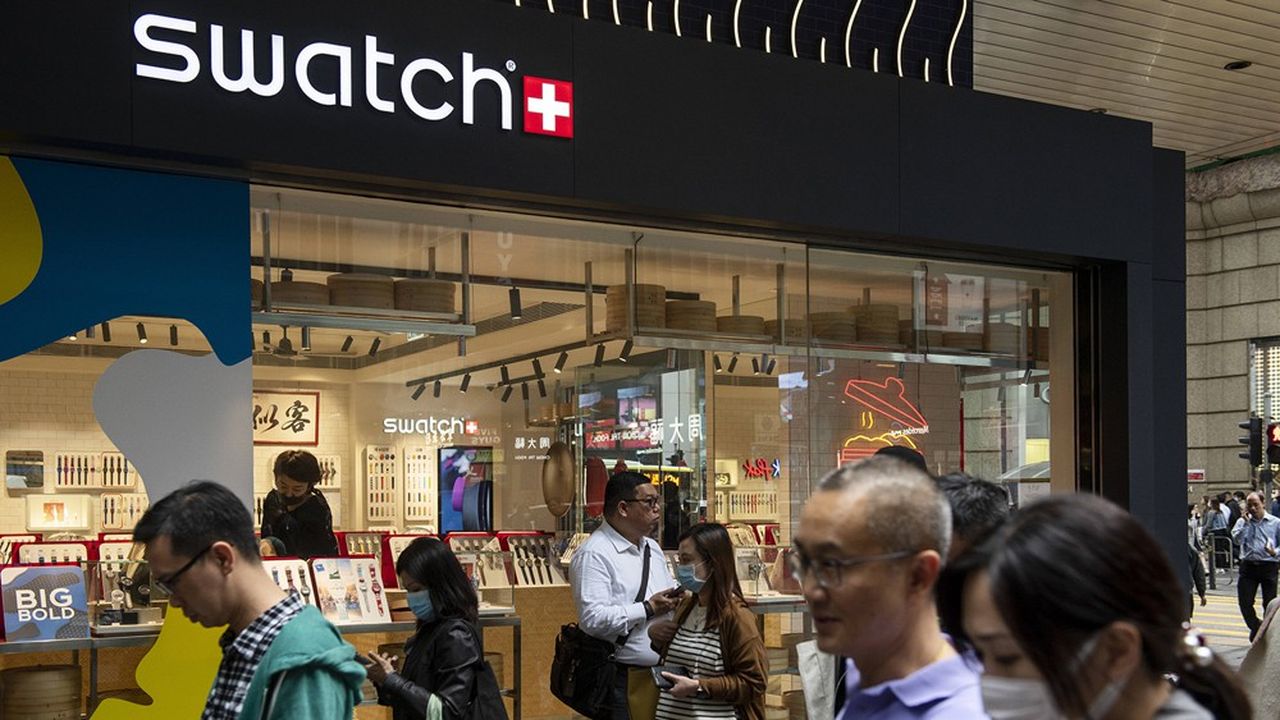 Swatch ne possède pas moins de 90 boutiques à Hong Kong.