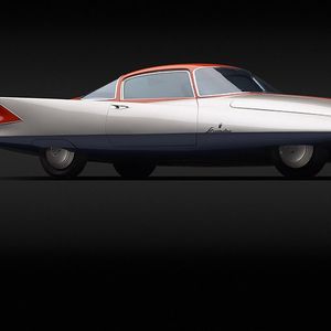 La Ghia Streamline X « Gilda » de Chrysler (1955), à voir à l'exposition « Concept Car. Beauté pure » au château de Compiègne.