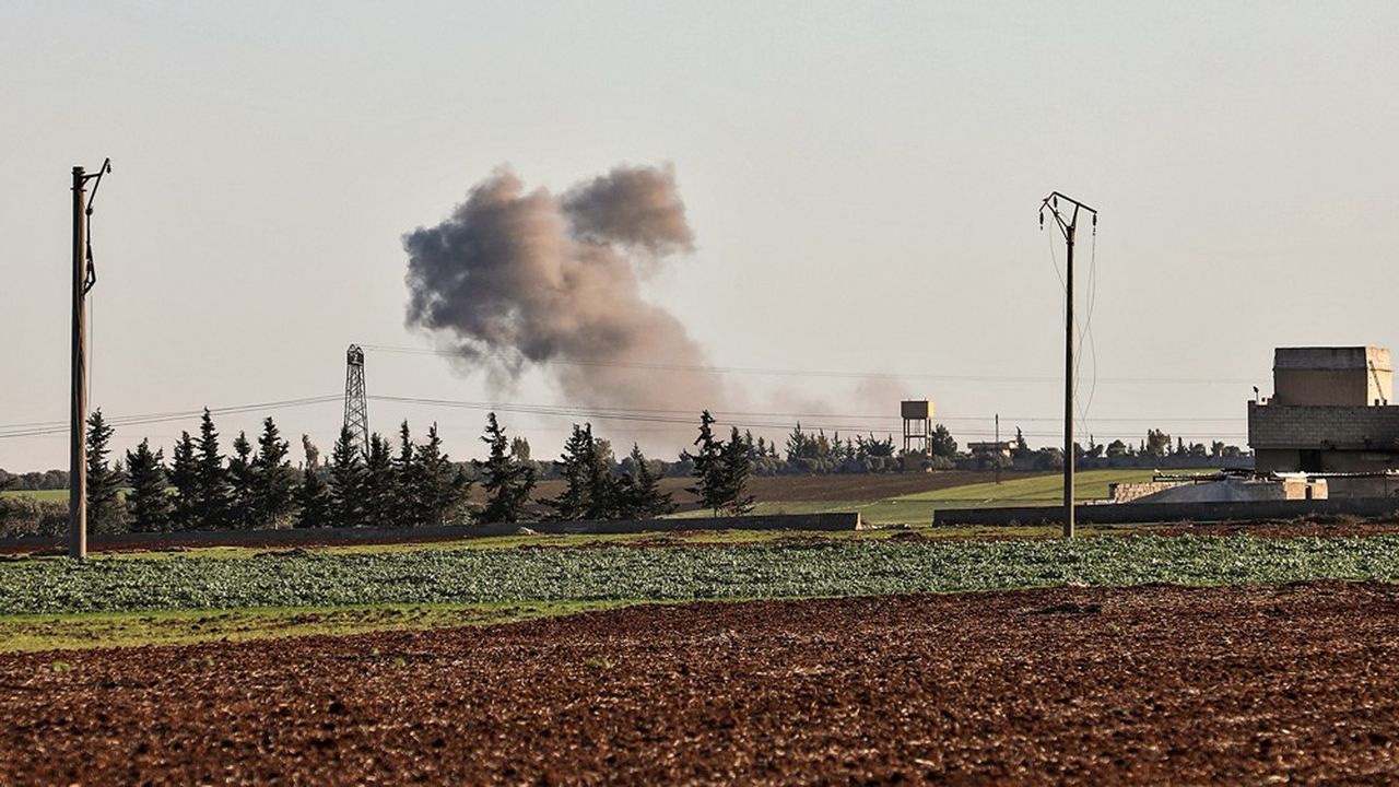 Selon le président turc, 30 à 35 soldats syriens sont morts dans l'attaque de représailles turque.