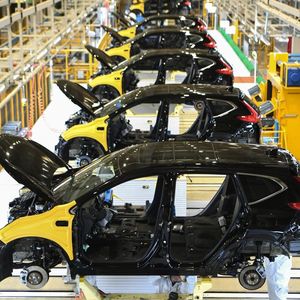 La ville de Wuhan, le « Detroit chinois », concentre à elle seul 9 % de la production automobile chinoise (ici l'usine Dongfeng Honda) et abrite des centaines de fournisseurs de pièces automobiles.