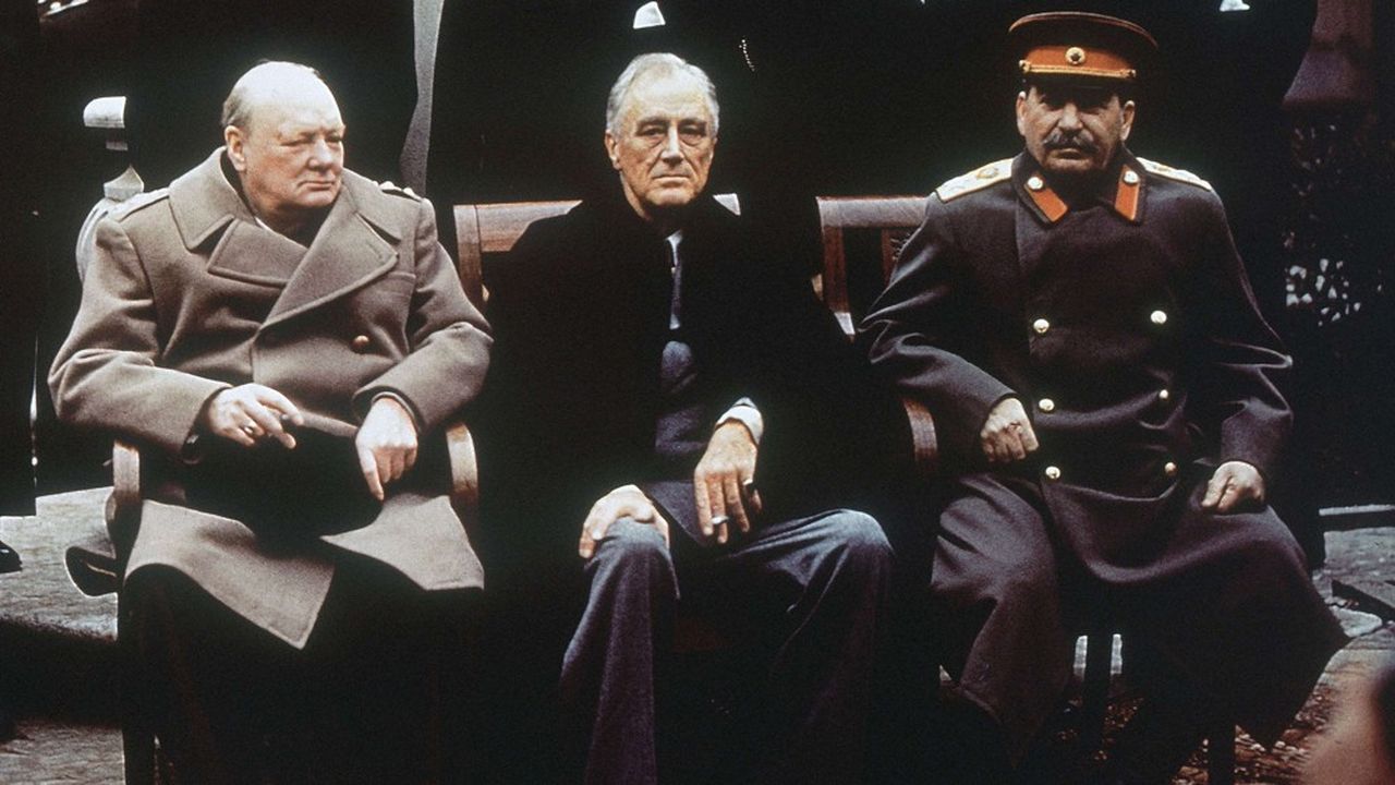 Le Premier ministre britannique, Winston Churchill, le président américain, Franklin Roosevelt, et le maître de l'URSS, Joseph Staline, ont tenu une conférence de dix jours en Crimée il y a 75 ans qui a posé les bases d'un ordre mondial désormais dépassé.