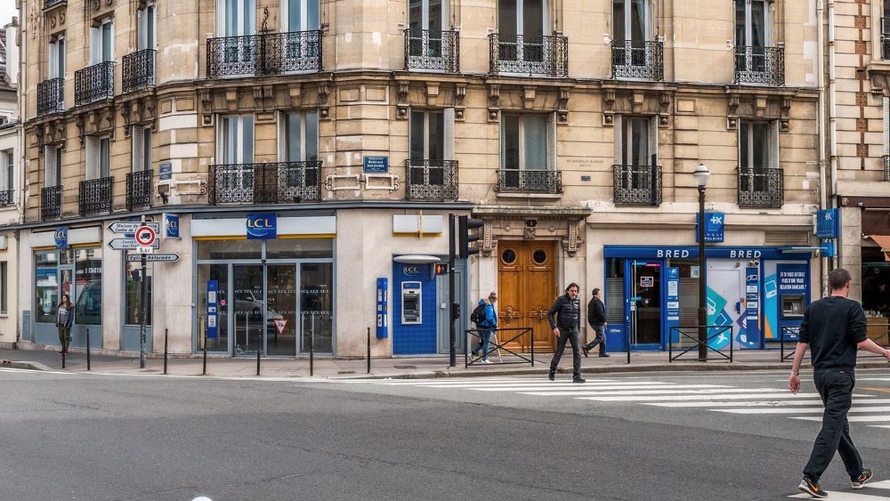 Les groupes bancaires français ont fermé beaucoup moins d'agences ces dernières années que leurs voisines européennes.