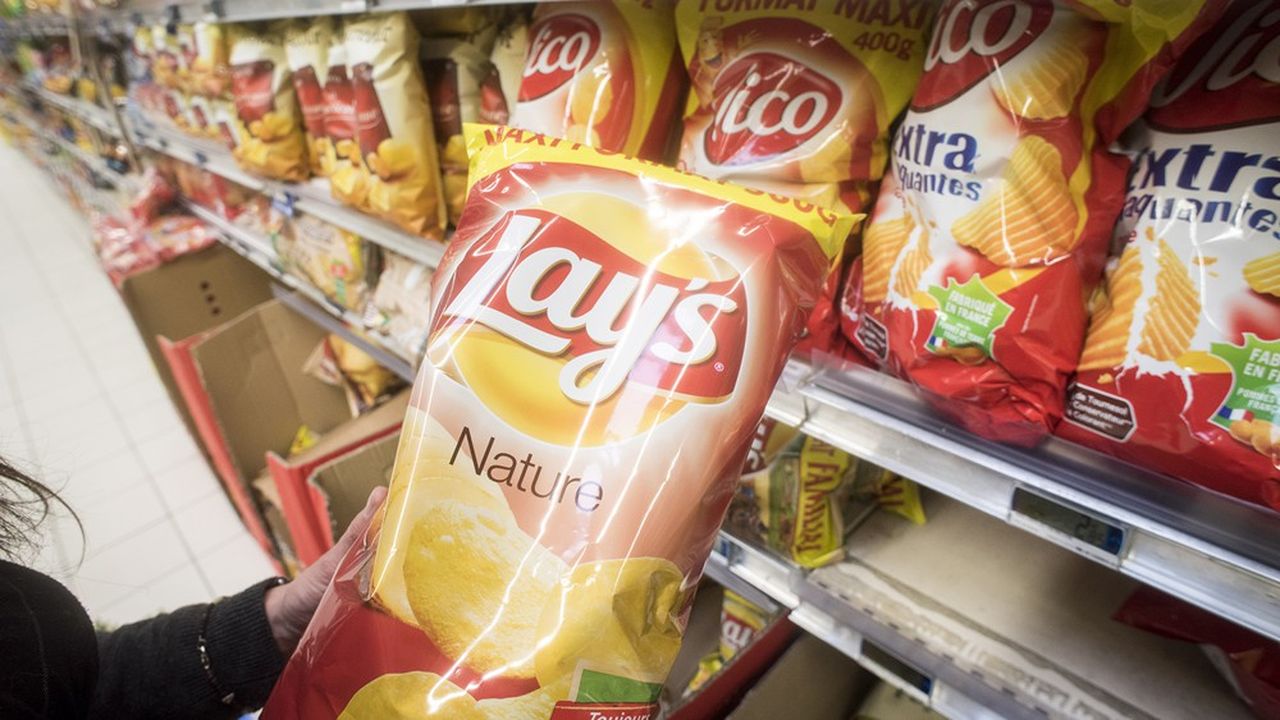 Chips américaine -5% en France