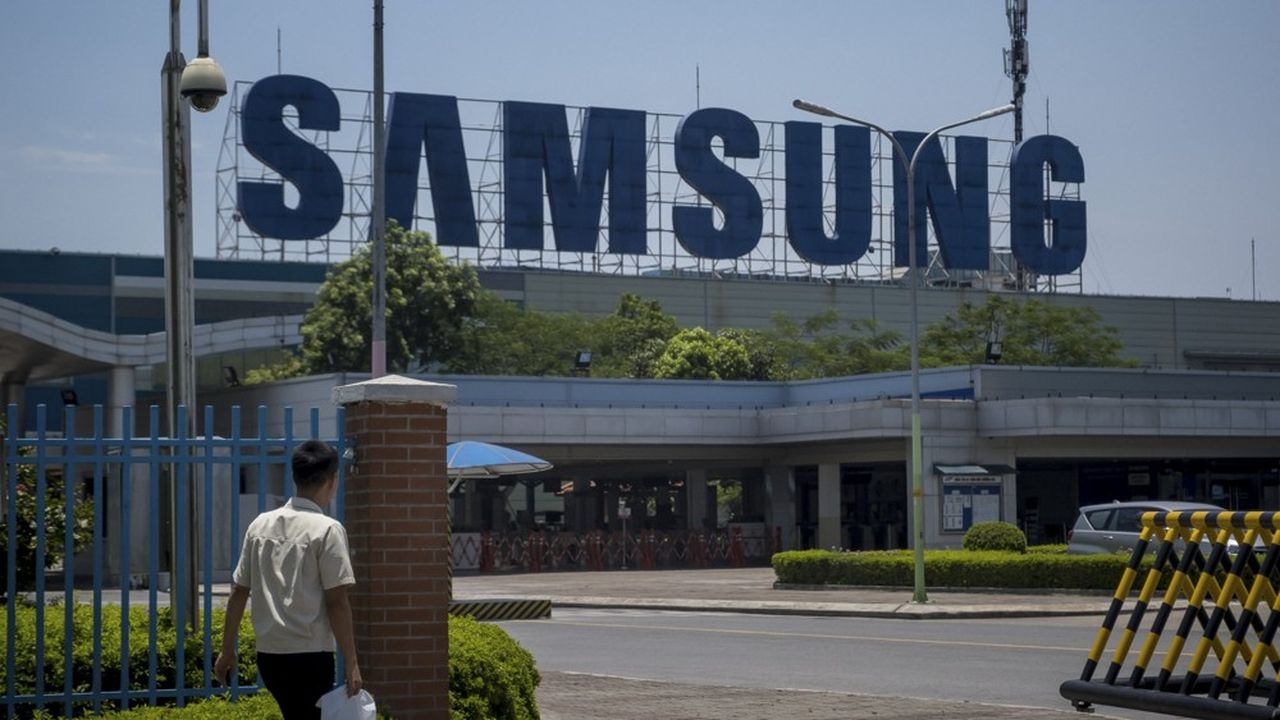Samsung, le géant coréen, a bénéficié d'avantages fiscaux conséquents en contrepartie de son implantation au Vietnam. Il reste l'un des principaux investisseurs étrangers.