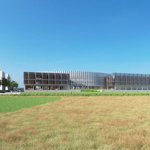 Servier a investi 350 millions d'euros dans la construction d'un nouveau centre R&D à Saclay qui ouvrira en 2022.