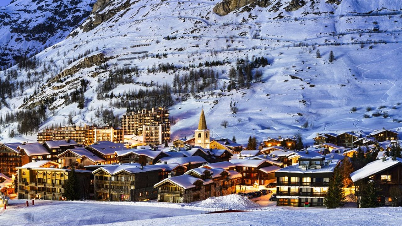 Val d'Isère, où le prix moyen du mètre carré s'élève à 11.665 euros est désormais plus chère que Paris.