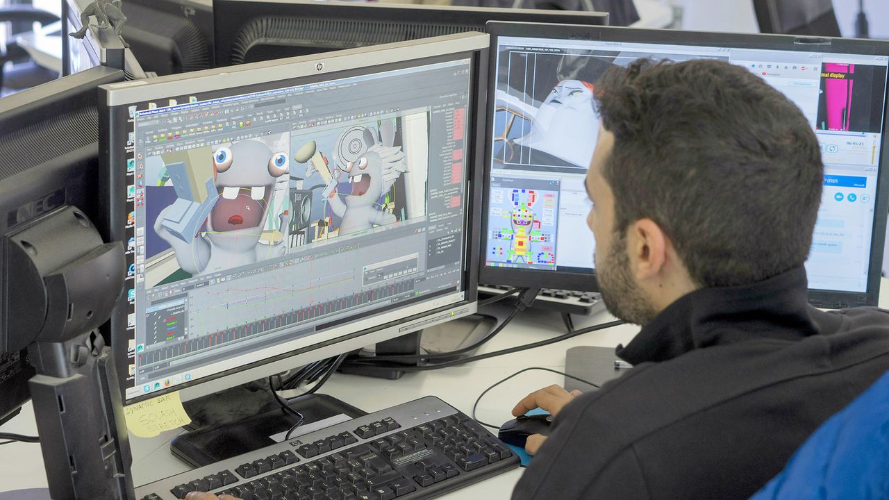 Visite chez Teamto, un studio d'animation en plein développement | Les  Echos Start