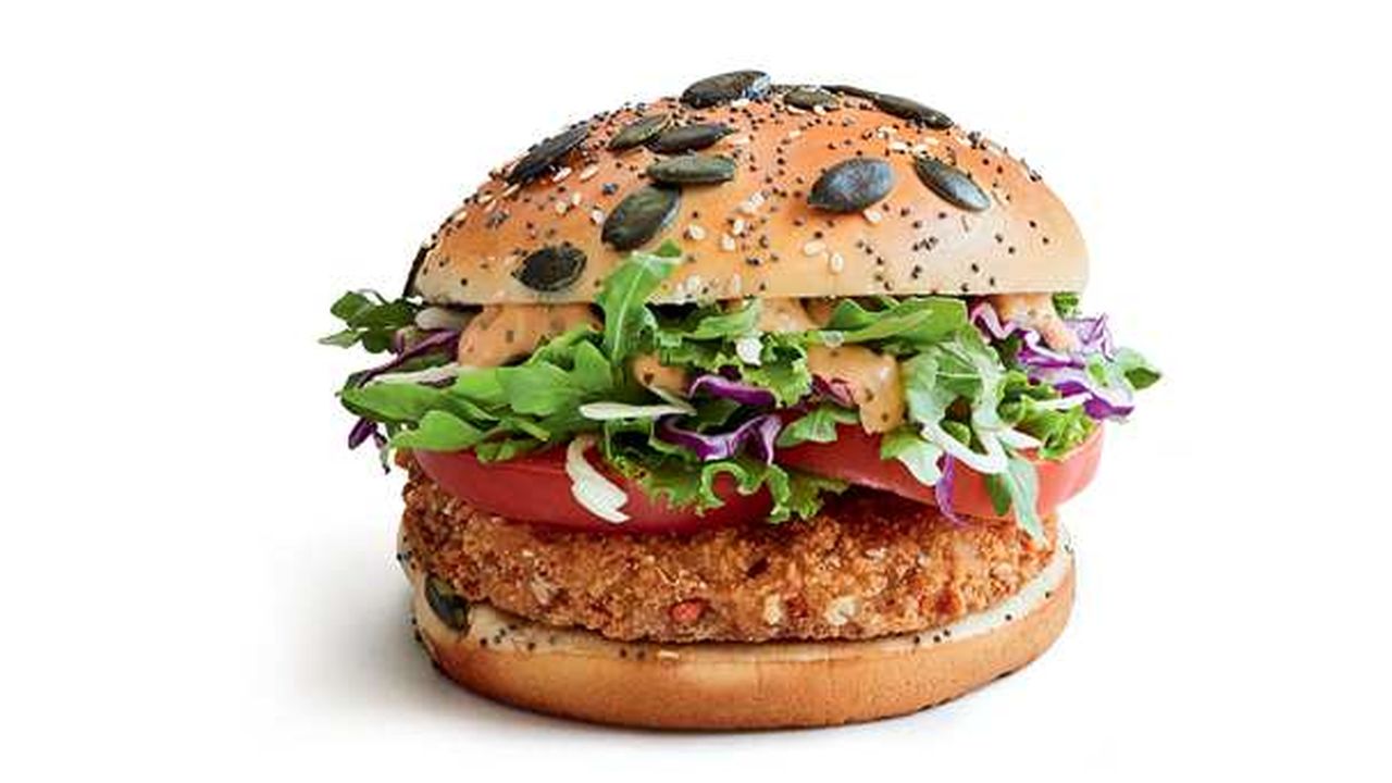 McDonald's France veut toucher une « clientèle large » avec son burger végétarien « Le Grand Veggie ».  La force de frappe de l'enseigne est considérable avec son réseau de quelque 1.400 établissements.