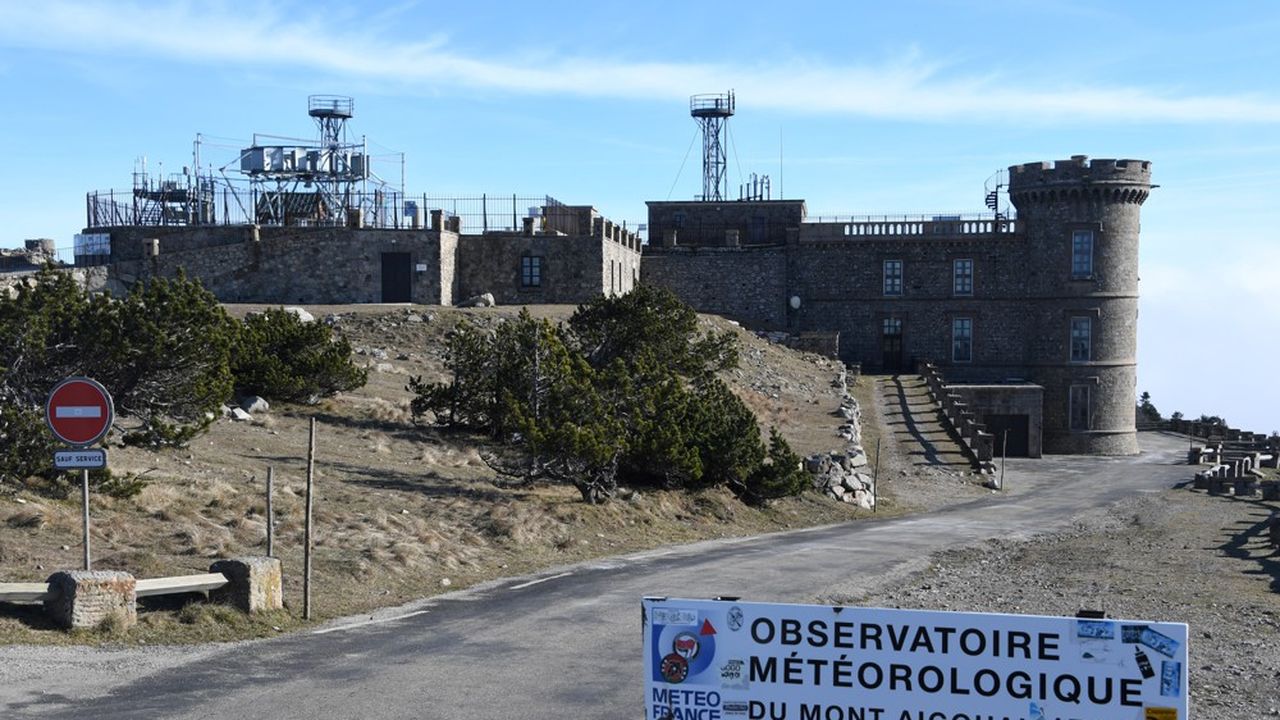 L'observatoire météorologique du Mont-Aigoual.