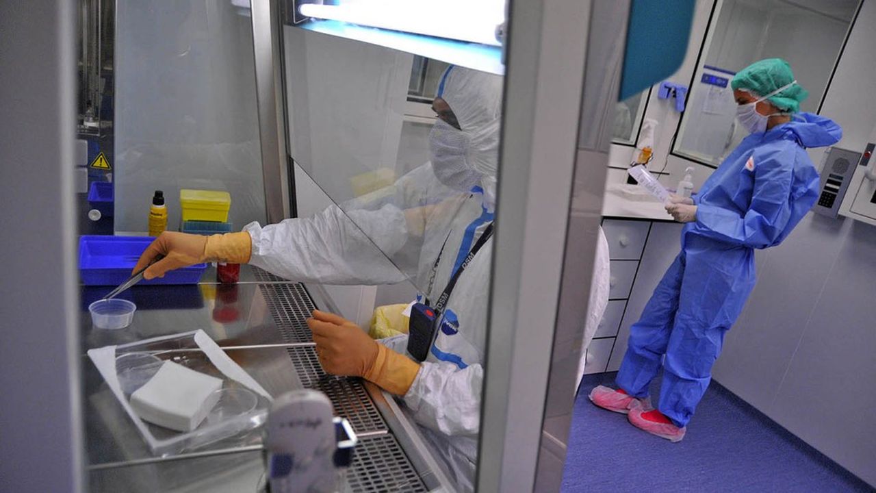 Le laboratoire de thérapie cellulaire de l'Assistance publique-Hôpitaux de Marseille, où sont effectuées toutes ses recherches sur la peau bio-imprimée.