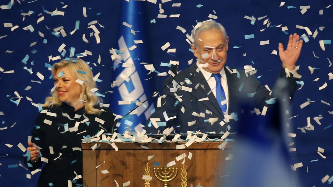 Avec un taux de participation de 71 %, le parti de Benyamin Netanyahou a remporté cinq sièges de plus qu'en septembre dernier, comptabilisant 37 sièges à la Knesset, selon les premiers résultats officiels.