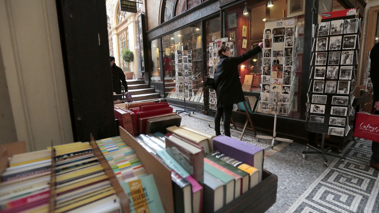 Les librairies du passage Vivienne à Paris