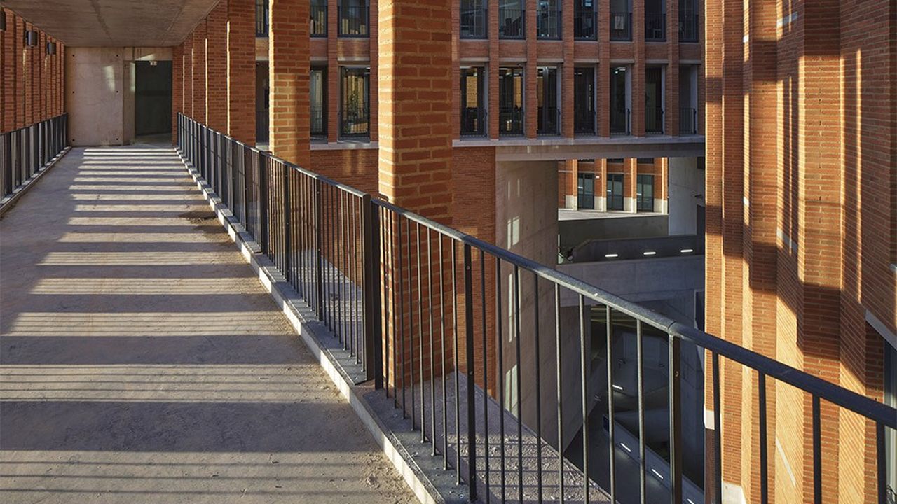 L'école d'économie de l'université de Toulouse est l'une des réalisations du duo d'architectes.