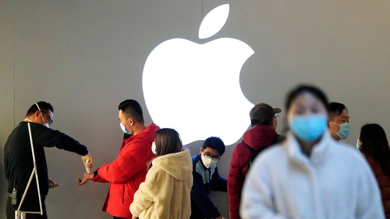 La Chine est le deuxième marché pour les iPhone d'Apple.